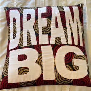 “Dream Big” throw pillow - Ten Thousand Villages